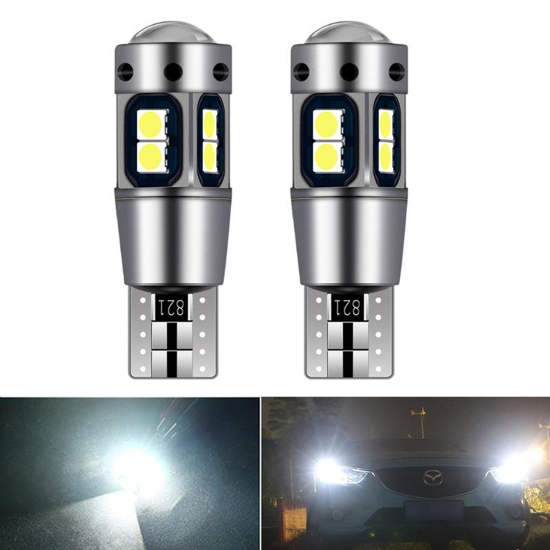

2x W5W T10 Car LED Bulb Clearance Lights Dome Reading Lamp For 206 307 407 partner 508 307 sw 406 301 5008 2008 508 207, As pic