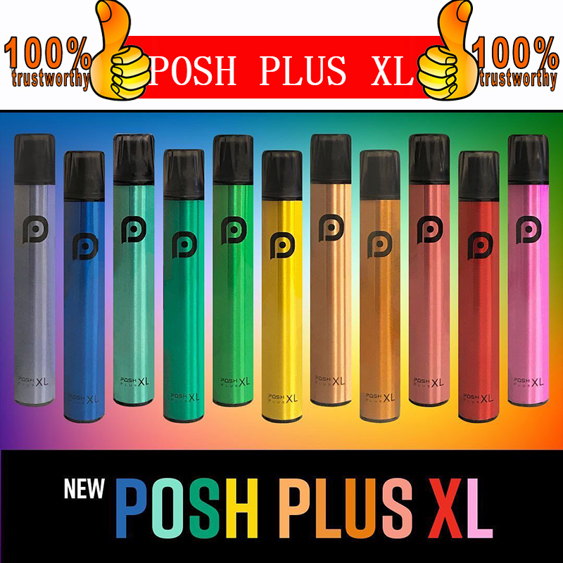 

Posh Plus XL Disposable Vape Device Pen 1500Puffs 650mAh Power Battery Pre-filled Pods Cartridges Vapor e Cigarette Portable Vaporizer