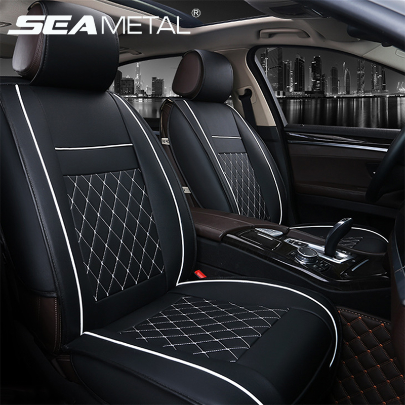

Universal Car Seat Cover Set Accessories Fit Most Cars Car Styling Covers Pads With Tire Track Detail Mats Auto Seats Protector