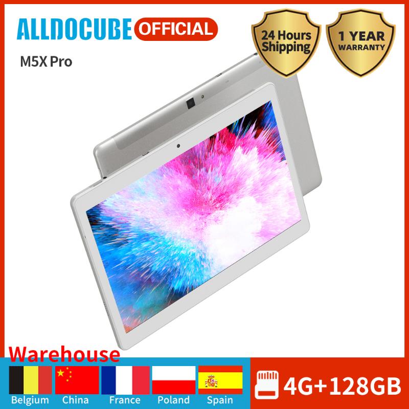 

ALLDOCUBE M5X Pro Game Super Tablet 10.1 Inch IPS Display MTK X27 Deca Core 4GB RAM 128GB ROM Android 8.0 GPS Dual WIFI, As pic