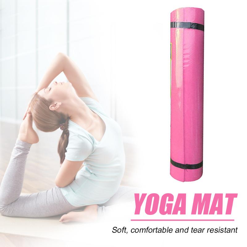 

Exerciser Equipments Gym Training 4/6mm Thick EVA Yoga Mat All Purpose Non-Slip Environmental Pilates Exercise Mat, Red