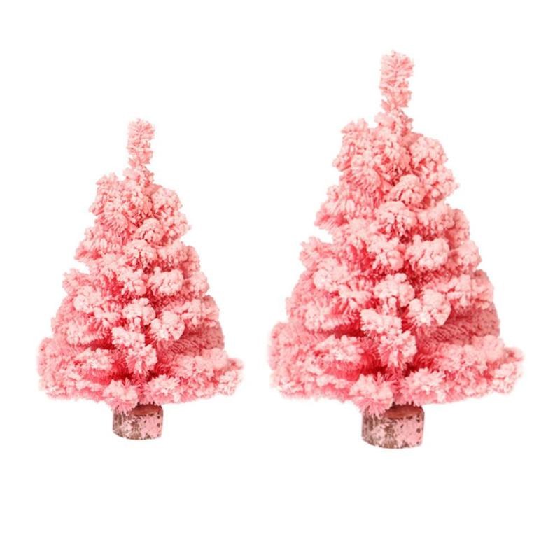 

Christmas Decorations 30/45cm Mini Artificial Tree Home Office Cafe Desktop Mall Holiday Decoration For Party Decortaion