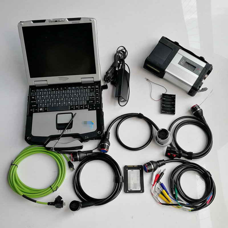 

Auto Coding Tool MB Star C5 SD 5 V06.2021 SSD Expert mode soft-ware CF30 Toughbook laptop Connect Compact