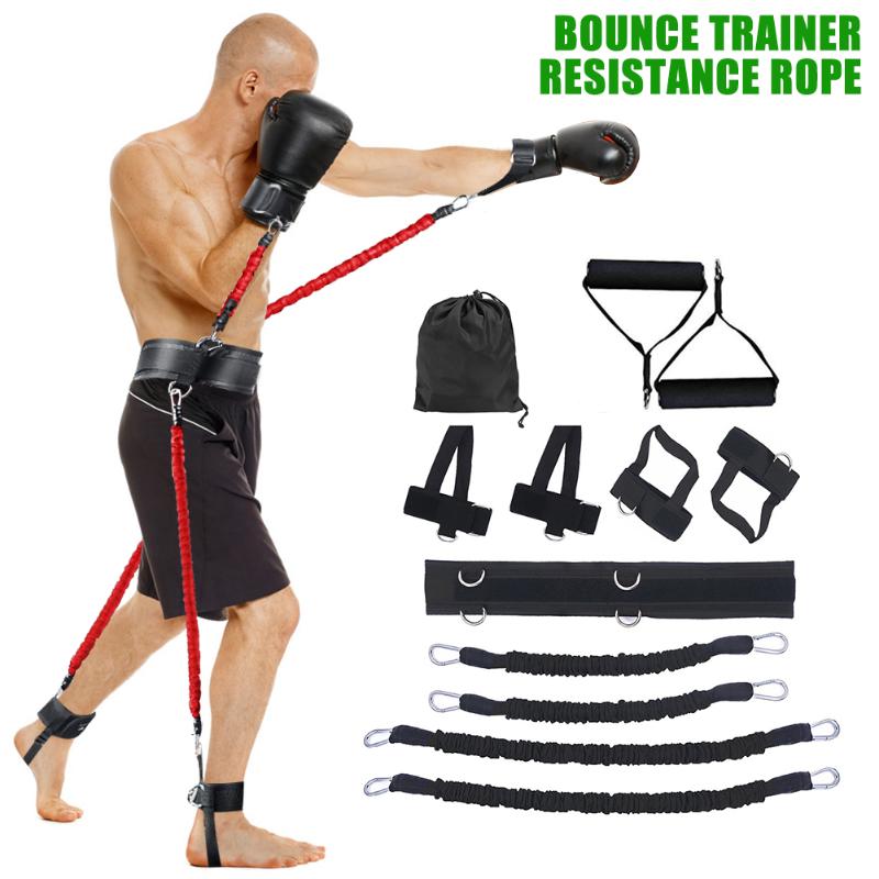 

Gym Bouncing Strength Training Equipment Leg Arm Sports Fitness Resistance Bands for Basketball Volleyball and Football Training