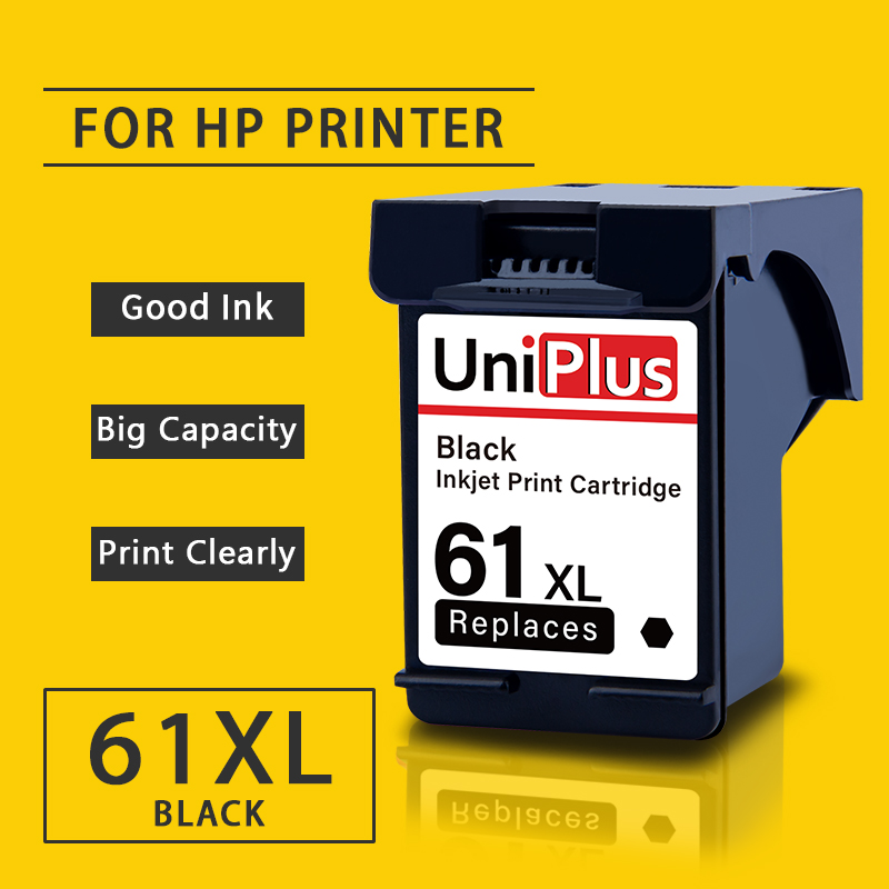 

UniPlus 61XL Ink Cartridge Compatible for 61 xl 61 Deskjet 2050A 2050s 2054A 2510 2511 2512 2514 2540 ENVY 4505 4507 4508