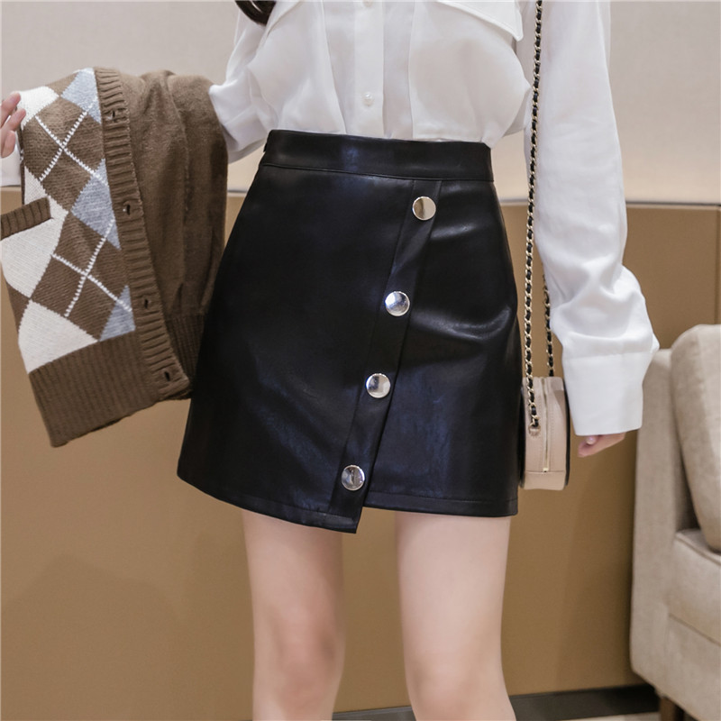 

COIGARSAM Women Short Skirt Skirts Black 2069