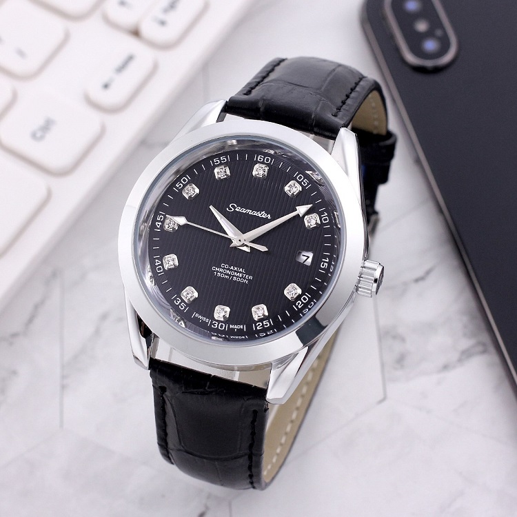 

2021 New luxury mens watches Three needle series automatic Mechanical watch designer wristwatches Top brand Fashion style Genuine leather strap