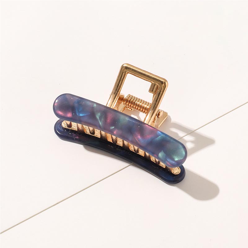 

2020 Vintage Acetate Hair Clips Claw Retro Fashion Hair Clip Grab Clip For Women Girls Simple Ponytail Holder Hairpins