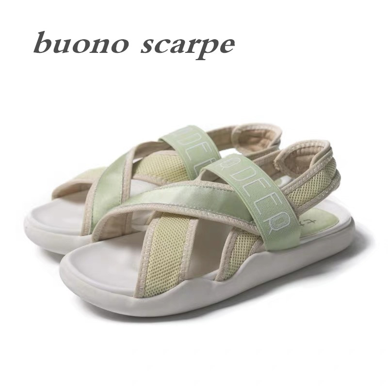 

Summer 2020 all-in-one casual sports sandals flat gladiator sandals for women, Pink