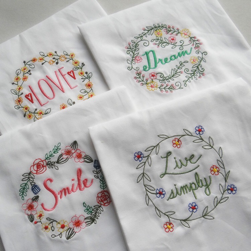 

hope dream napkin wine glass towel High-grade home fabric Embroidered napkin 45*70cm JP02