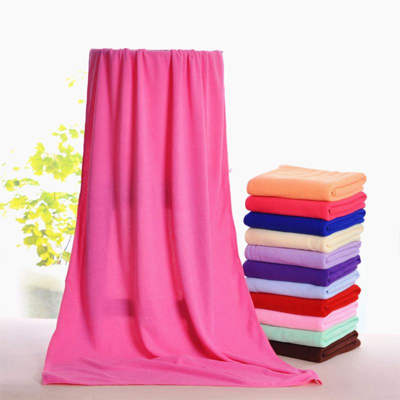 

Car Washclothes Bath Towel Multicolor Durable Portable 5 Color 70*140cm Microfiber Hair Dry Cleaning Equipment, Green