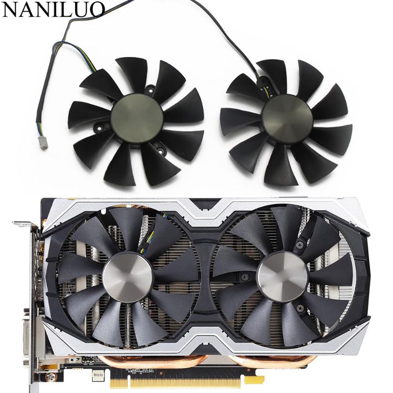 

85mm GA91S2H GFY09010E12SPA 4Pin VGA Cooler Fan Replace For ZOTAC AMP GTX1070 GTX 1070 Mini Graphics Card Cooling Fan
