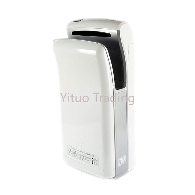 

Toilet Hand Dryer Commercial Upgraded Version of Two-way Air Dryer Hand Cold and Hot Wind Speed Adjustable Brushless Motor