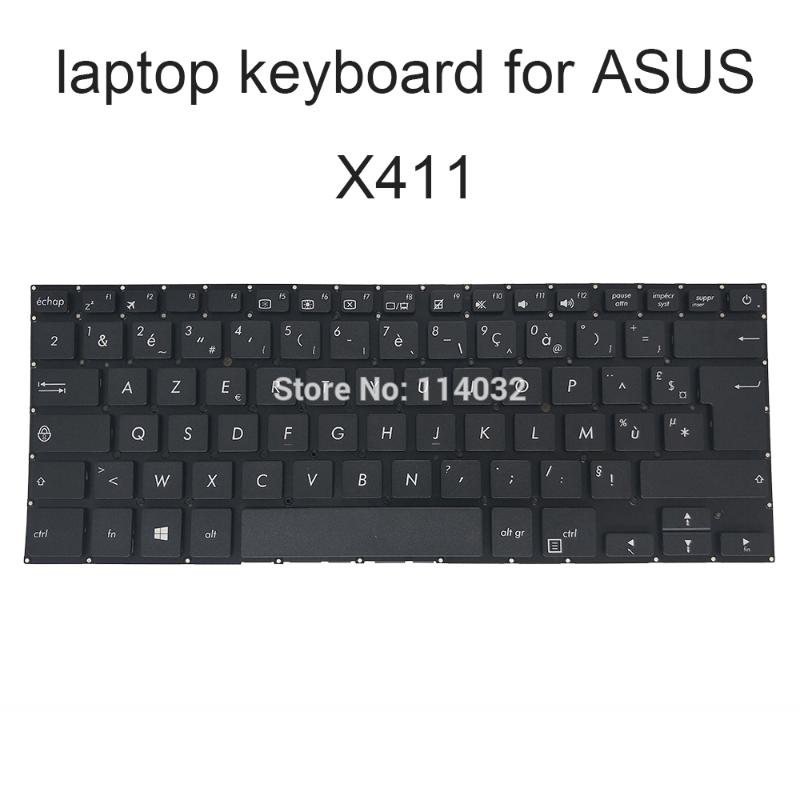 

Replacement keyboards for ASUS vivobook X411 UN X406 S4200 FR French black big enter keyboard ASM17A7 0KNB0-F101FR00 Recommend