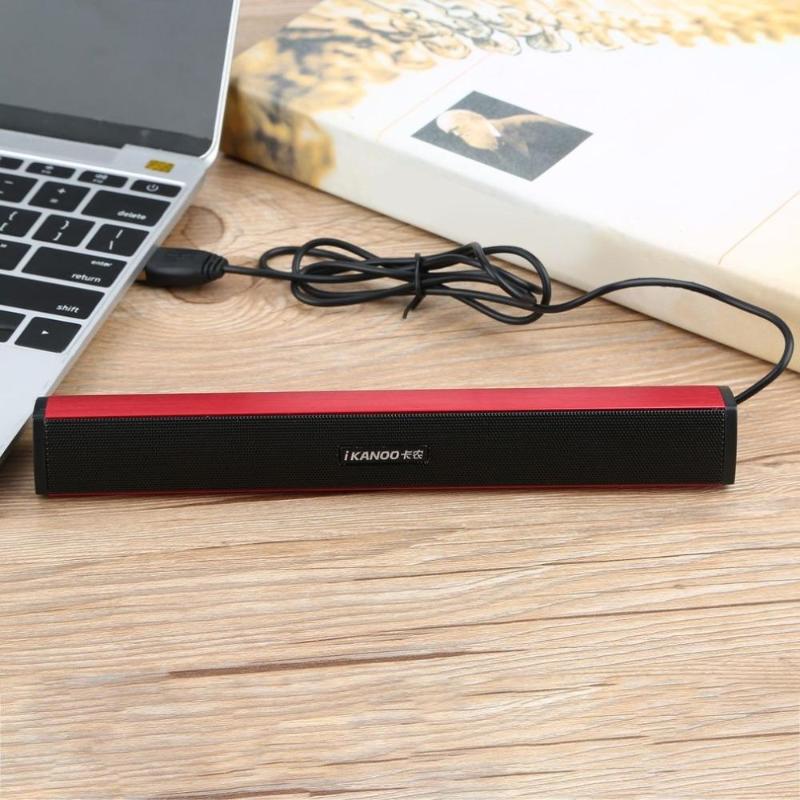 

50pcs high quality mini USB laptop portable speakers Sound Bar Speakers to pc