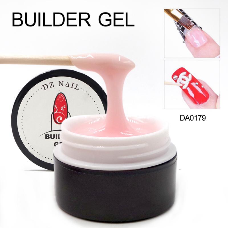 

MONASI Builder Gel High Reputation 15ML Transparent Clear Pink Nude Fashion Colors Camouflage UV Gel Builder Extending Nail, Da0155