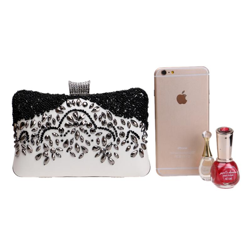 

European and American classic luxury banquet lady hand bag luxury heavy hand embroidered miss evening bag exquisite dinner, Q72