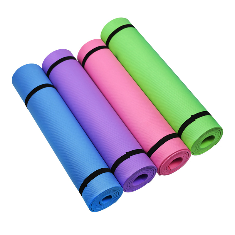 

173*60*0.6cm EVA Yoga Mat Non-slip Fitness Slim Yoga Gym Exercise Mats Sports Pilates Dance Mat, Blue