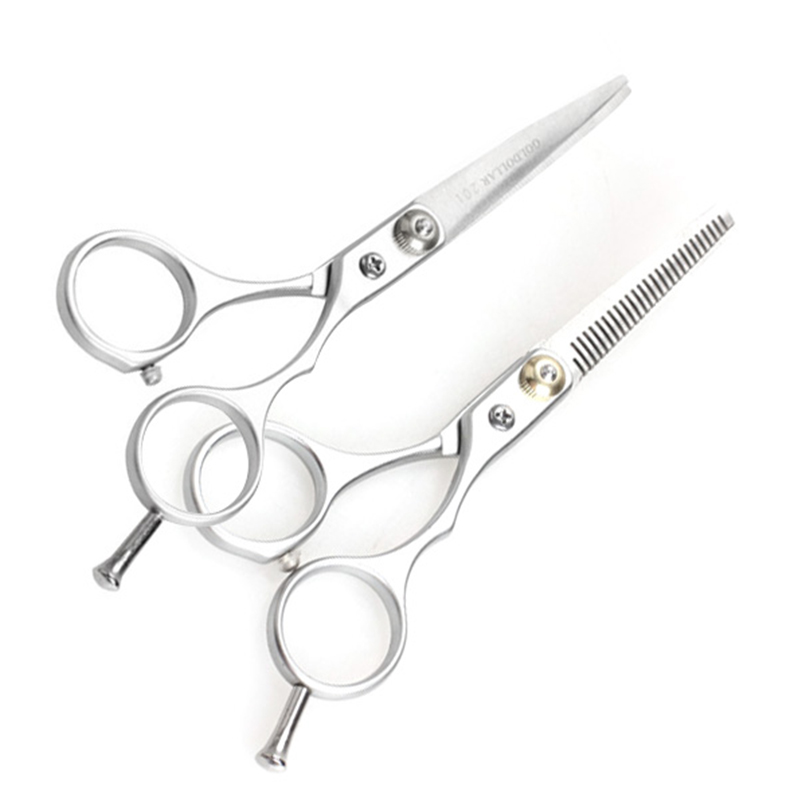 

Hair Styling Scissors Stainless Steel Thinning Shears Regular Salon Hairdressing Tool SSwell
