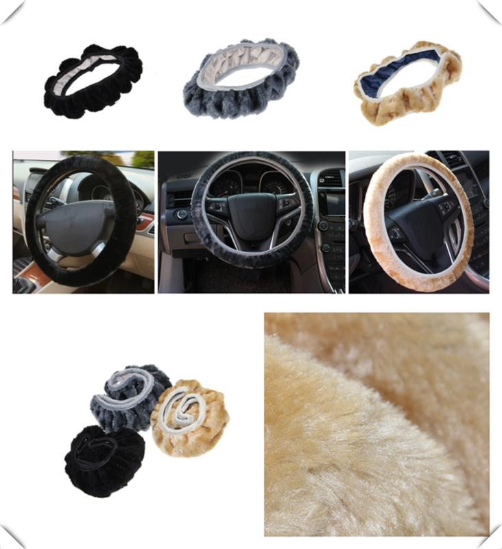 

Car steering wheel cover plush super soft handle for Astra g/gtc/j/h Corsa Antara Meriva Zafira Insignia
