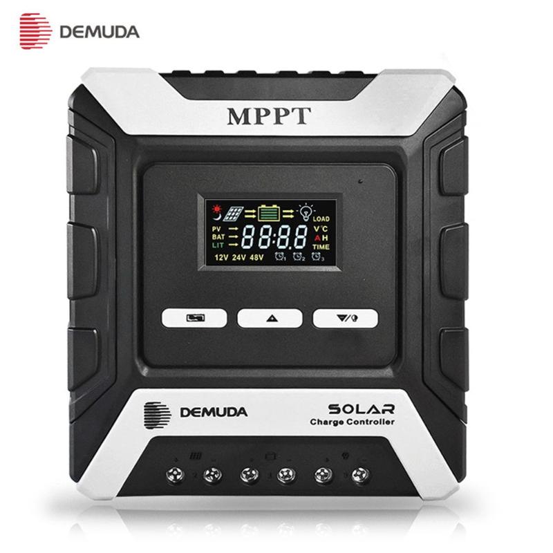 

10-40A MPPT solar panel voltage regulator charging controller automatic focus tracking 12V / 24V / 48V