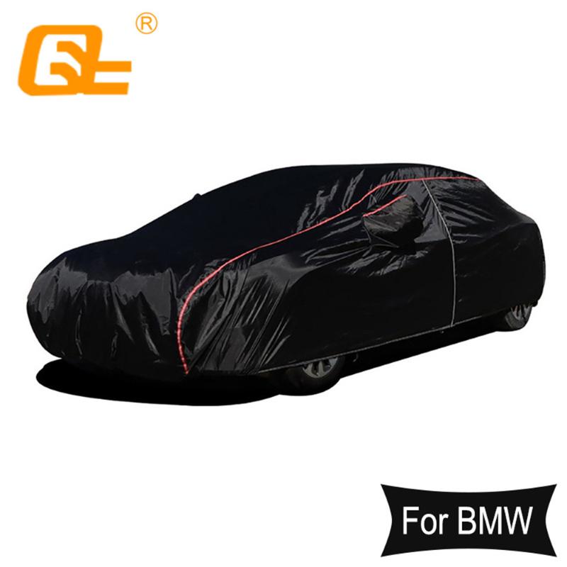 

210T Universal full car covers outdoor prevent snow sun rain dust frost wind black For 3 series 5 series M3 M4 X3 X5 X1