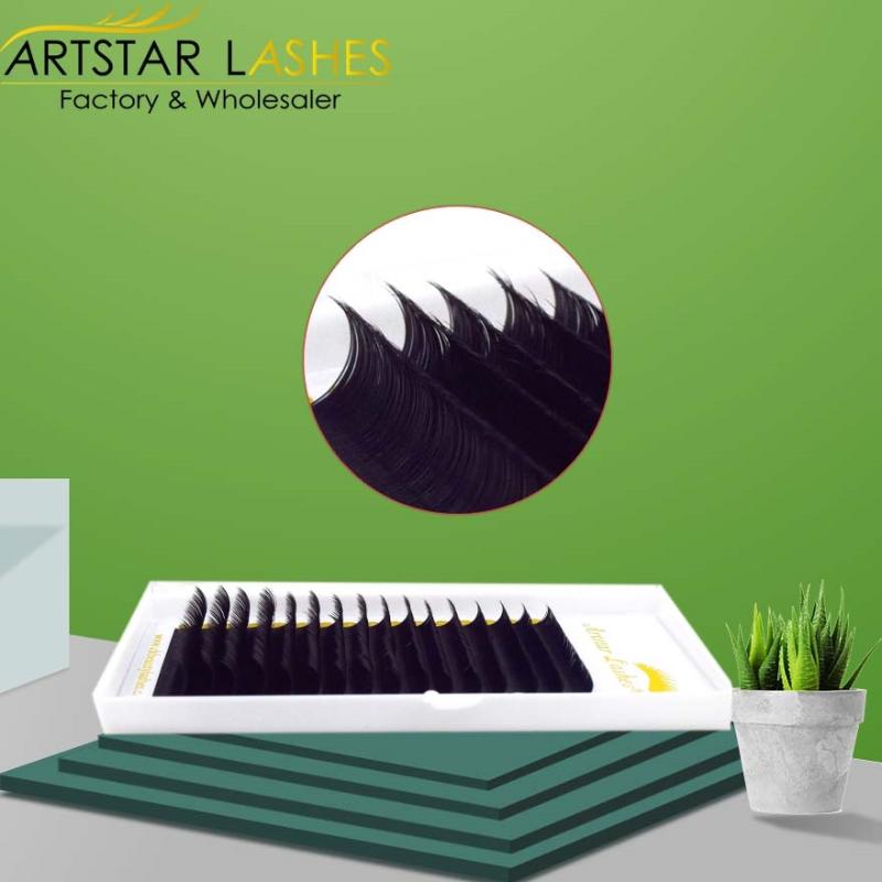 

Super soft Individual Eyelashes natural lookbest quality 12rows curlL/L+ makeup false eye lashes