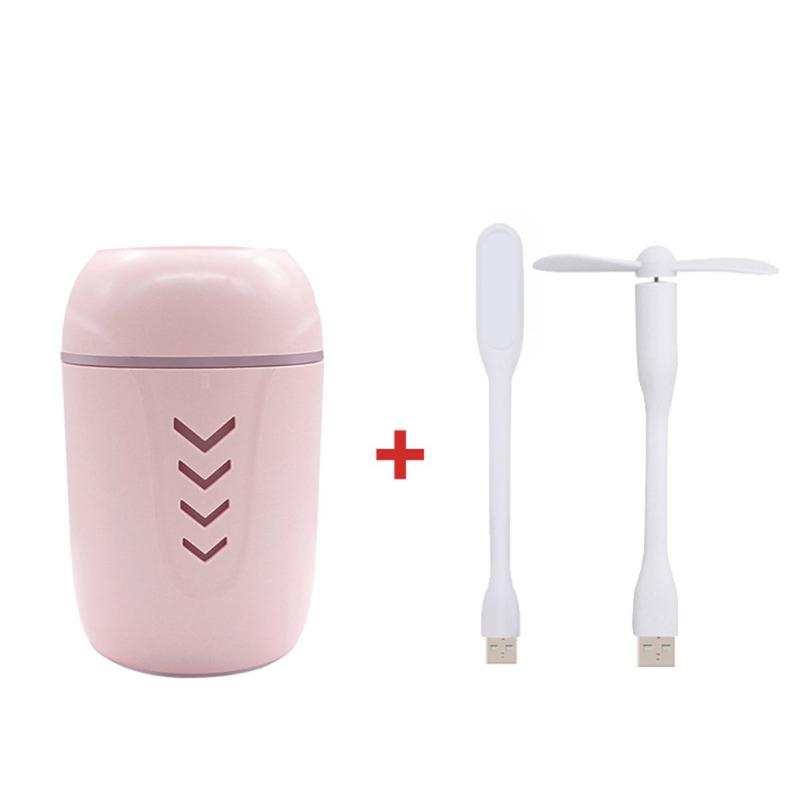 

3-in-1 Mini Air Humidifier Creative USB Humidifier with Colorful LED Night Light Essential Oil Diffuser for Home Office