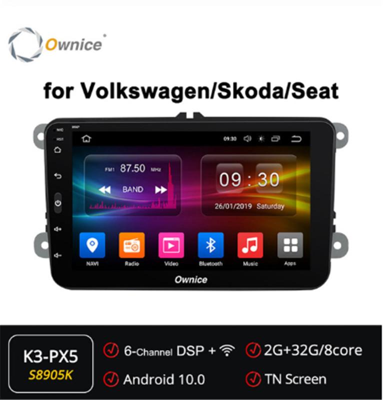 

Ownice Android 10.0 Car Radio GPS forVolkswagen CC 5 6 EOS sharan Auto Audio Head Unit System SPDIF HDM
