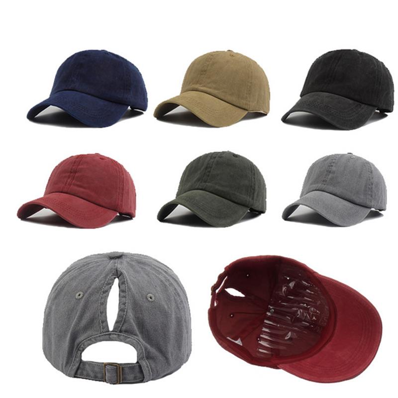 

10pcs 10pcs Hat Women's baseball cap sunshade LOGO available summer washed horsetail antique lady caps worn-in feeling spring Autumn, Y03