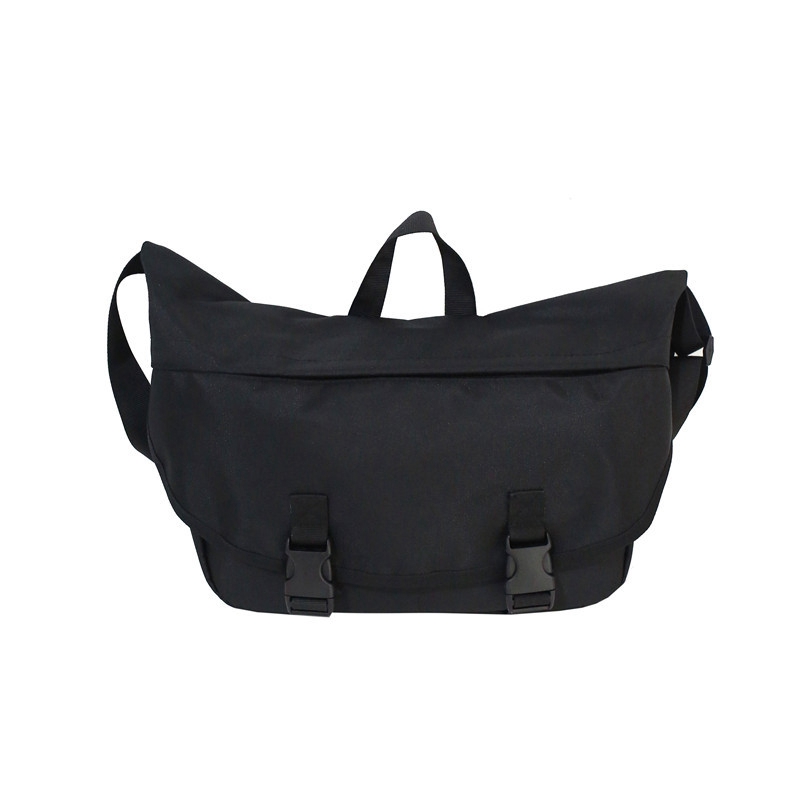 

New Casual Shoulder Bag Men Waterproof Messenger Bag for Male High Quality Zipper Travel Business Crossbody Bags, Black