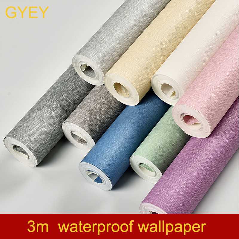 

Colorful DIY Decorative Film PVC Self adhesive Wall paper 3m Furniture Renovation Stickers Kitchen Cabinet Waterproof Wallpaper, Z3
