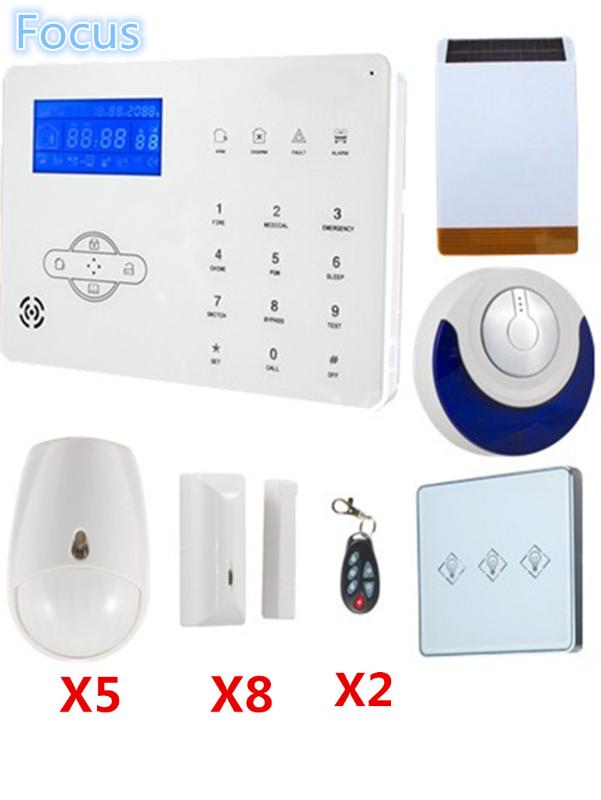 

2020 Most Advanced Wireless PSTN GSM Alarm System Security SMS Alert Alarm System