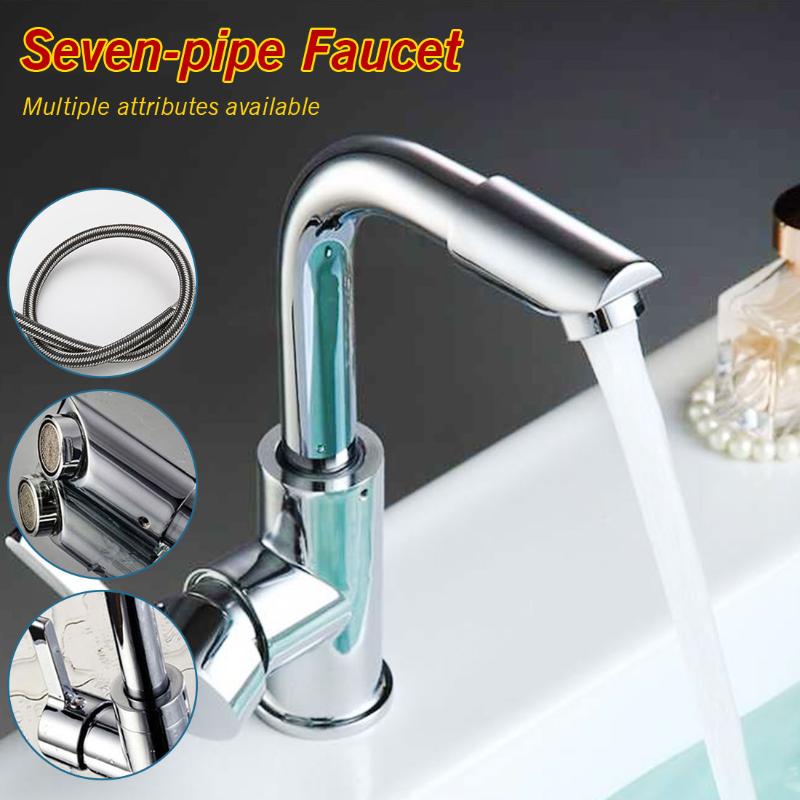 

Bathroom Faucets Mixer 360 Degree Swivel Easy Wash for Basin Sink and Kitchen Faucet