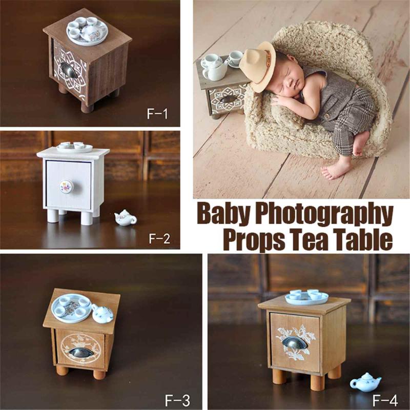 

Newborn Baby Photography Props Table Set Posing Mini Chair Decoration Fotografia Accessories Infantil Shooting Studio Props