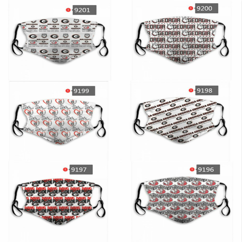 

2020 New Fashion Luxury Designer 5 Layer Protective Masks Men Baseball Team Miami Atlanta Arizona Reusable Face Masks PM2.5