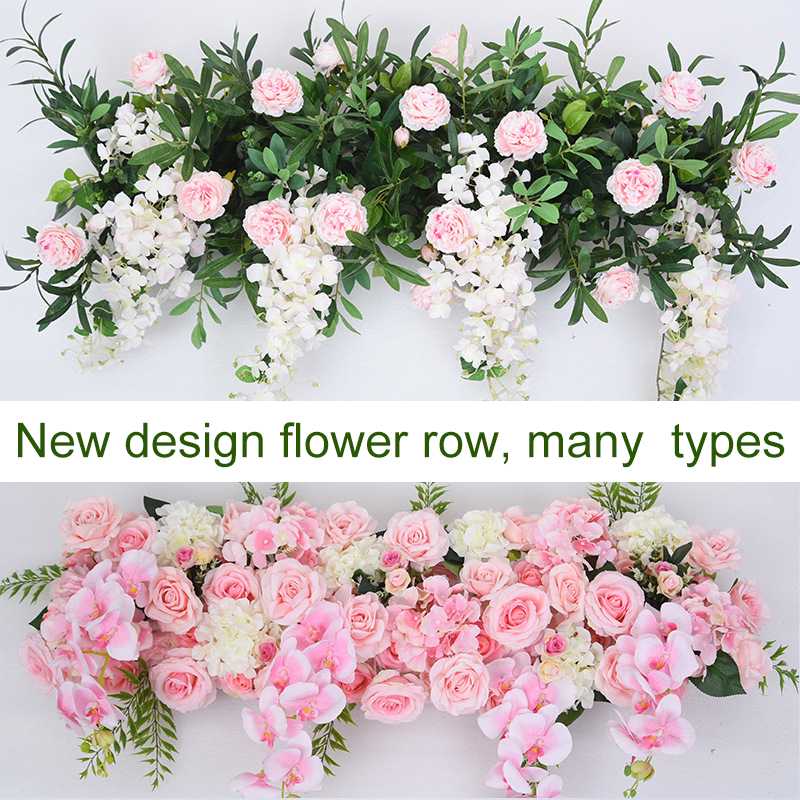 

1M Road cited orchid artificial flowers row wedding decor flower wall arched door shop Flower Row Window T station Christmas, B4