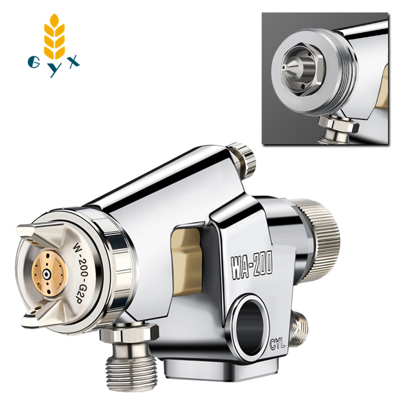 

automatic spray gun fine adjustment high atomization line reciprocating WA-200 paint pneumatic large caliber tool spray paint