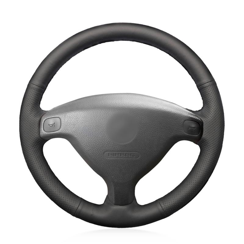 

Hand-stitched Black Artificial Leather Anti-slip Car Steering Wheel Cover for Astra (G) 1998-2004 Zafira (A) 1999-2005