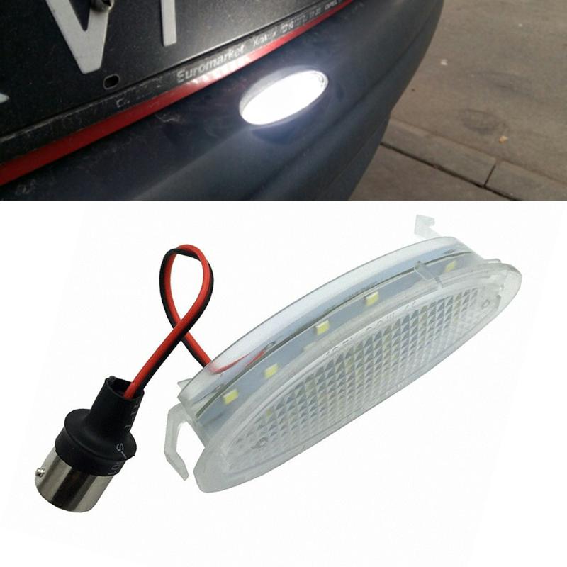 

18SMD Car LED Number License Plate Light for Astra F Corsa B Vectra B, As pic
