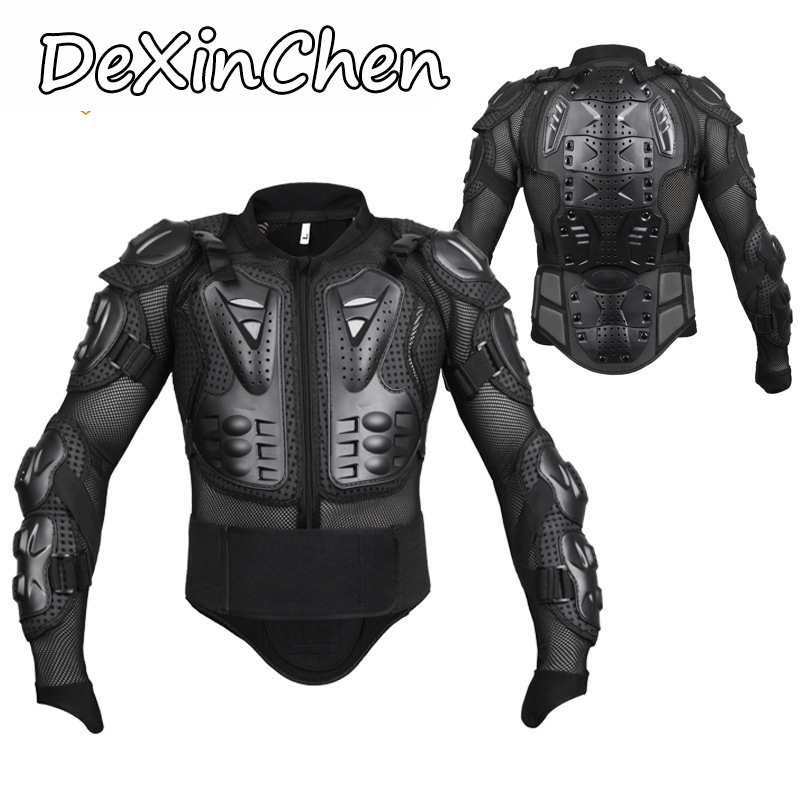 

Motorcycle Racing Jacket Men Full Body MotorArmor Motocross Armour Racing Moto Jackets Vest Chest Protect Gear