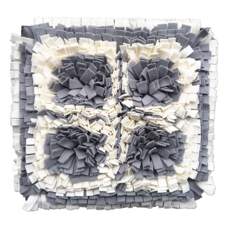 

Puppy Blanket Sniffing Pad Cat Training Mat Pet Supplies Soft Stress Intelligence Toys Dog Smell Washable Health Foraging Nose, As pic