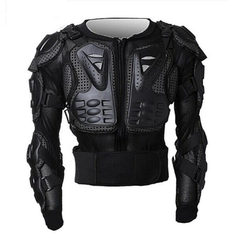 

Motorcycle Protective Jackets MTB Downhill Body Protection Armor Skateboard Mountain Bike Cycling Armor Men Motocross Jacket, Black