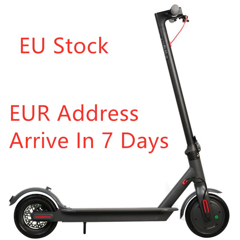 

EU Stock Adults Electric Folding Bike Foldable Bicycle 250W 7.8Ah Solid Tire Kick Mini E Scooters EUR Address Arrive In 7 Days, Choose color