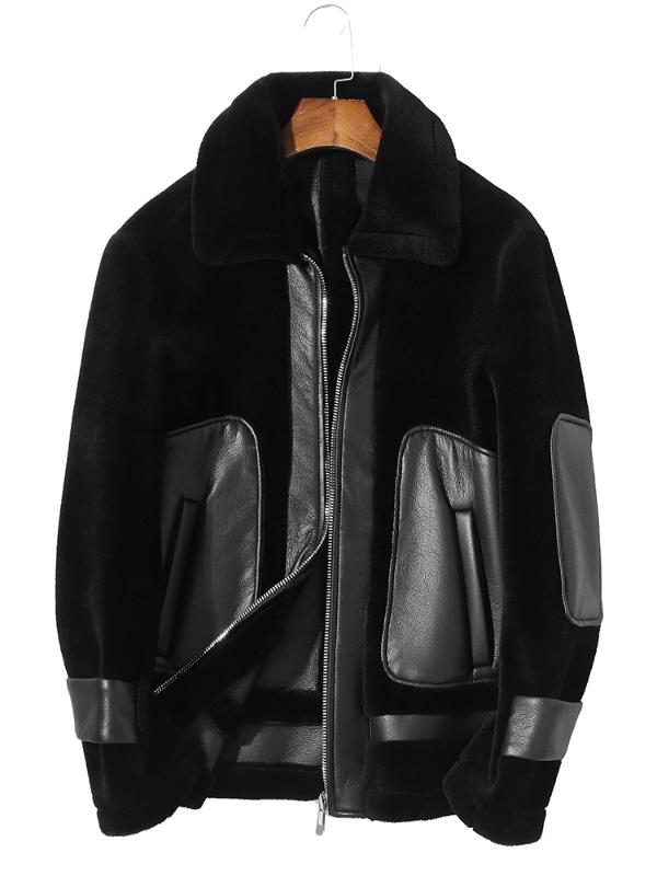 sheep wool coat mens