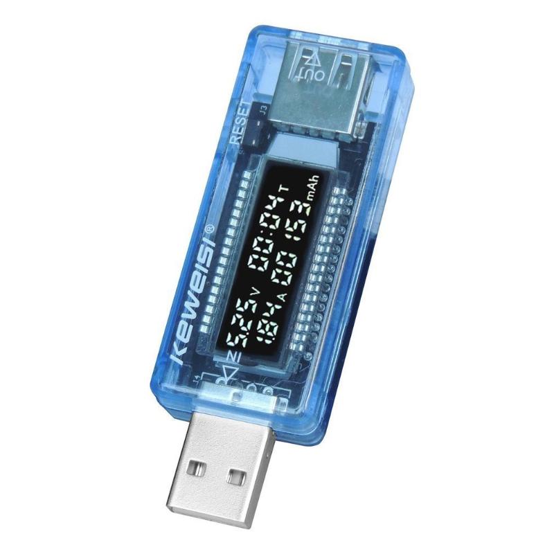 

LCD USB Detector USB Volt Current Voltage Charger Capacity Plug and Play Power Bank Tester Meter Voltmeter Ammeter