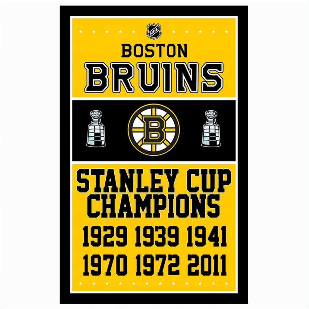 

Boston Bruins football soccer club banner Flag 3x5FT 90x150CM Custom Flag Home Decor Polyester Decoration