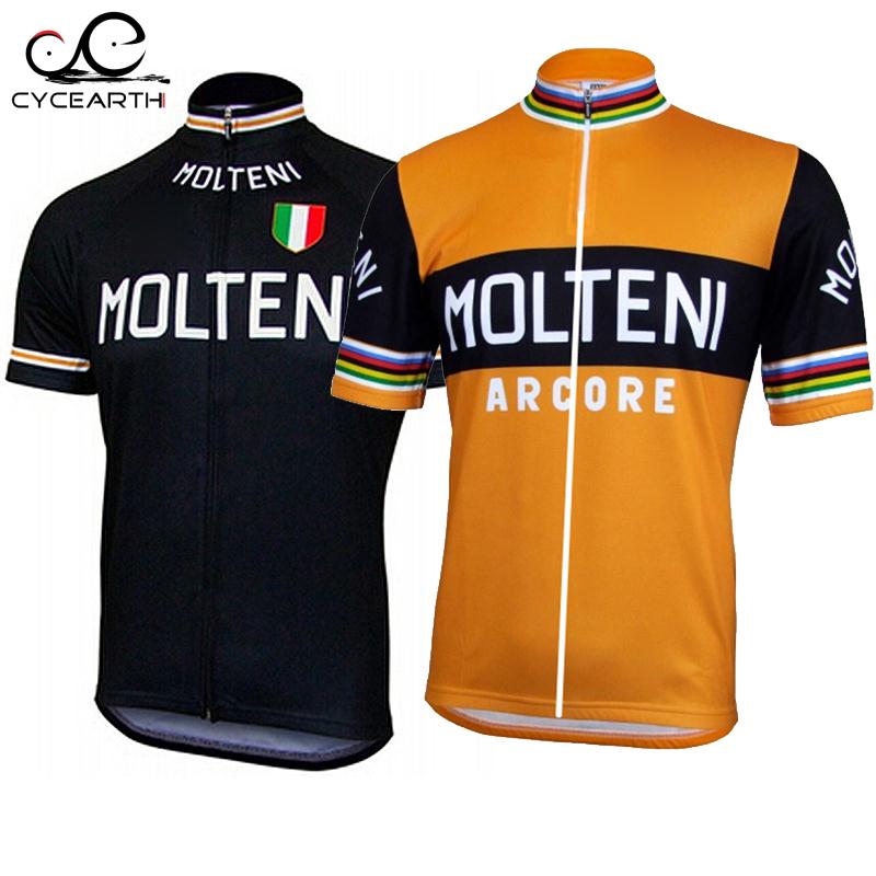 

5pcs Molteni ropa ciclismo Sportswear cycling jersey only short Sleeve Summer Cycling Clothing orange black mtb maillot, Short jersey only