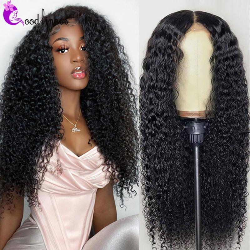 

13x4 Malaysian Curly Lace Front Wig Jerry Curly Lace Front Human Hair Wigs Pre Plucked Glueless 4x4 6x6 Closure Wig, 4x4 lace closure wig
