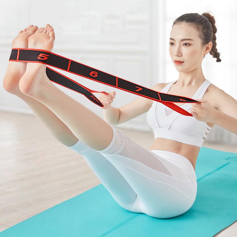 

Professional Gymnastics Adult Latin Training Bands Multi-functional Pilates Yoga Stretch Resistance Bands Fitness Elastic Band